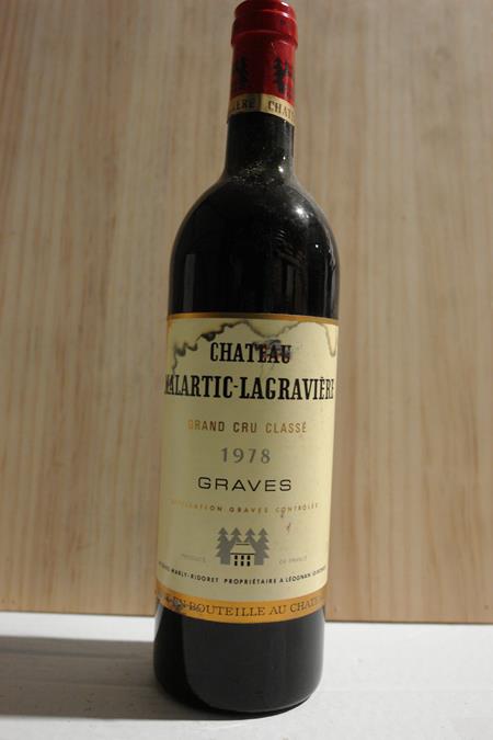 Château Malartic Lagraviere Pessac-Leognan 1978