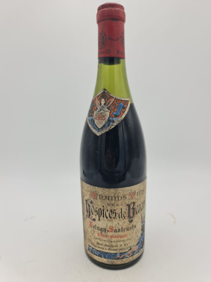 Hospices de Beaune - Paul Bouchard et Cie Volnay-Santenots 'Cuvée Cauvain' 1955