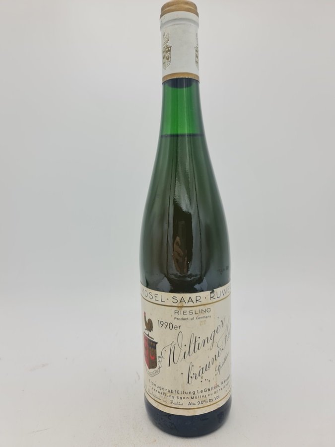Le Gallais 'Egon Müller zu Scharzhof ' - Wiltinger braune Kupp Riesling Spätlese 1990