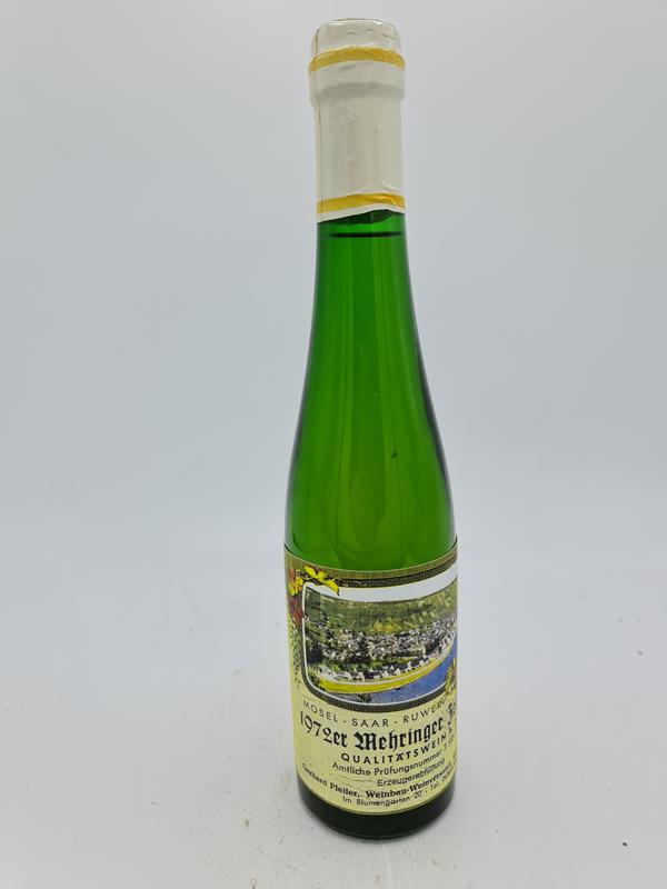 Weingut Gerhard Pfeiffer - Mehringer Zellerberg Riesling 1972 375ml
