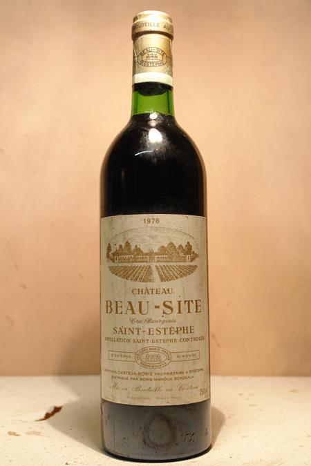 Château Beau Site St. Estephe 1978