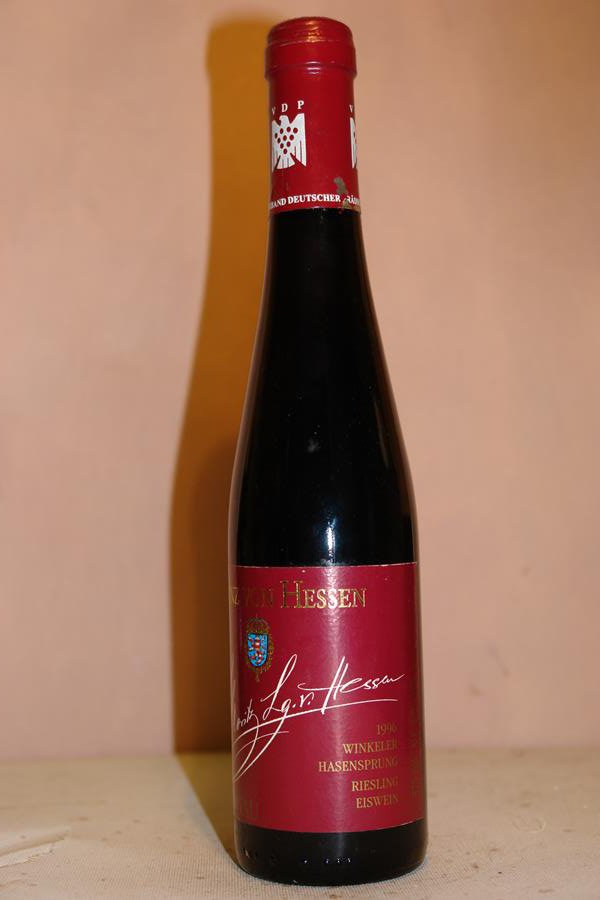 Prinz von Hessen - Winkeler Hasensprung Riesling Eiswein 1996 375ml