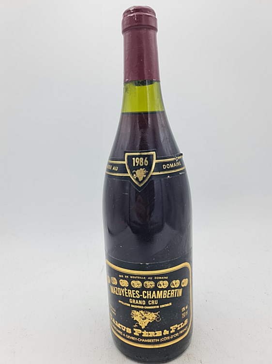 Camus Père & Fils - Mazoyères-Chambertin 'Grand Cru' 1986