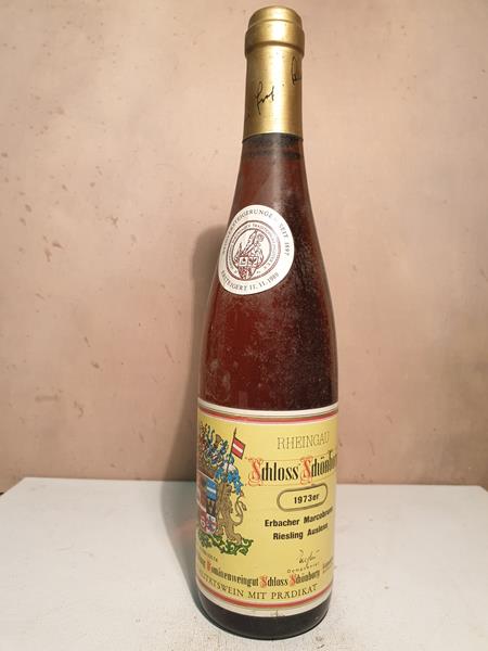 Schloss Schönborn - Erbacher Marcobrunn Riesling Auslese Goldkapsel Versteigerungswein 1973