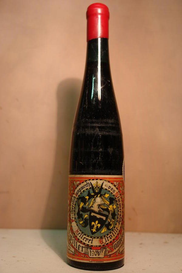Freiherr Langwerth von Simmern - Eltviller Sonnenberg Riesling 1904