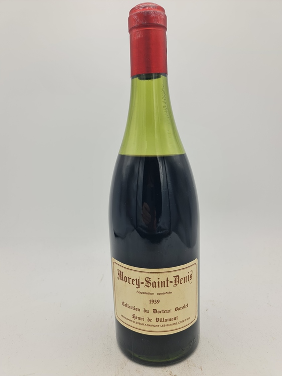 Henri de Villamont 'Collection du Docteur Barolet'- Moery-Saint-Denis 1939 Henri de Villamont 'Collection du Docteur Barolet'- Moery-Saint-Denis 1939