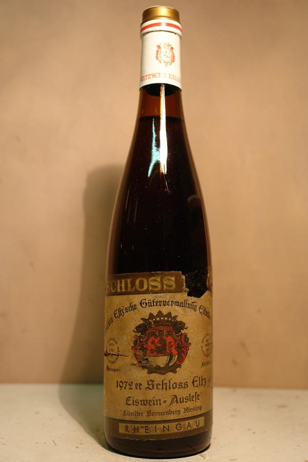 Schloss Eltz - Eltviller Sonnenberg Riesling Eiswein-Auslese 1972