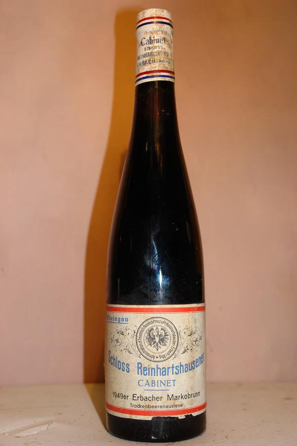 Schloss Reinhartshausen - Erbacher Markobrunn Riesling Trockenbeerenauslese cabinet 1949