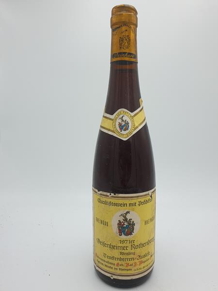 Wegeler - Geisenheimer Rothenberg Riesling Trockenbeerenauslese 1971