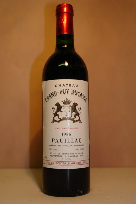 Château Grand Puy Ducasse 1986