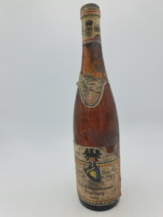 Ferd. Pieroth Burg Layen - Gau Köngernheimer Vogelsang Auslese 1949