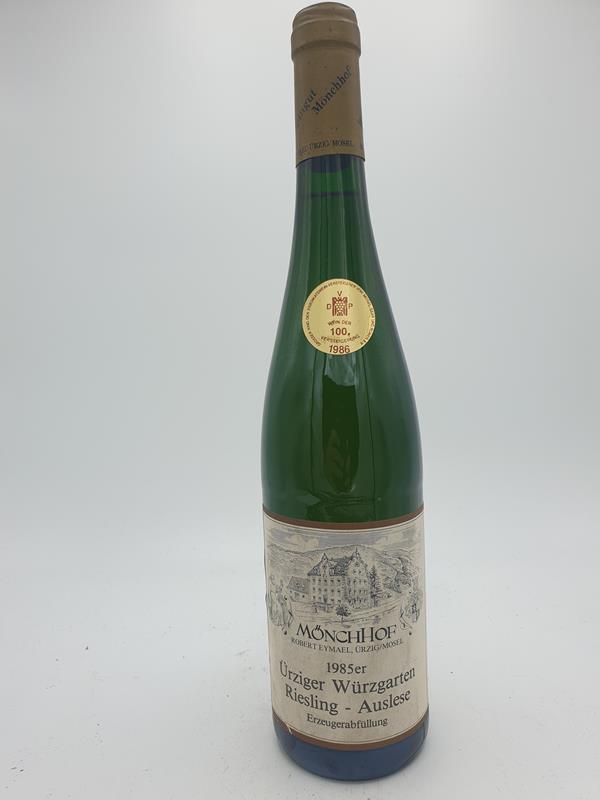 Robert Eymael Mönchhof - Ürziger Würzgarten Riesling Auslese Goldkapsel Versteigerungswein 1985