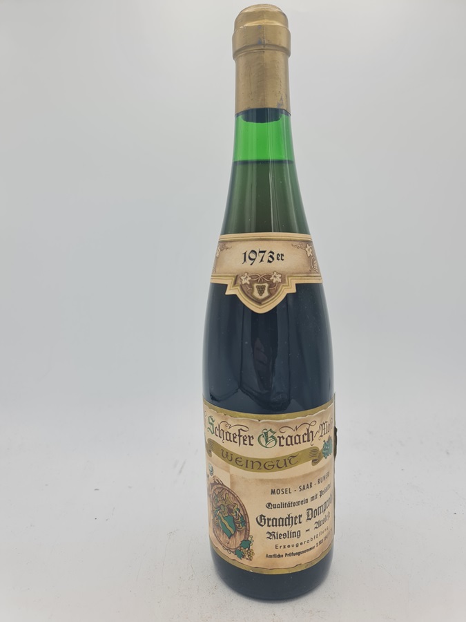 Willi Schäfer - Graacher Domprobst Riesling Auslese Goldkapsel 1973