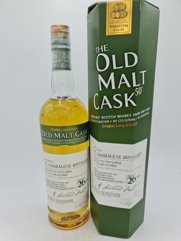St. Magdalene 1982 26 Years old bottled 2008 Douglas Laing The Old Malt Cask 4712 50,0% alc. by vol. 700ml OC
