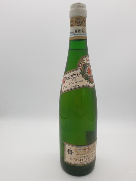 Rautenstrauch - Eitelsbacher Karthäuserhofberger Kronenberg Riesling Auslese Goldkapsel 1973