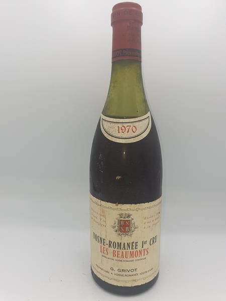 Domaine Jean Grivot - Vosne-Romanée 1er Cru 'Les Beaumonts' 1970