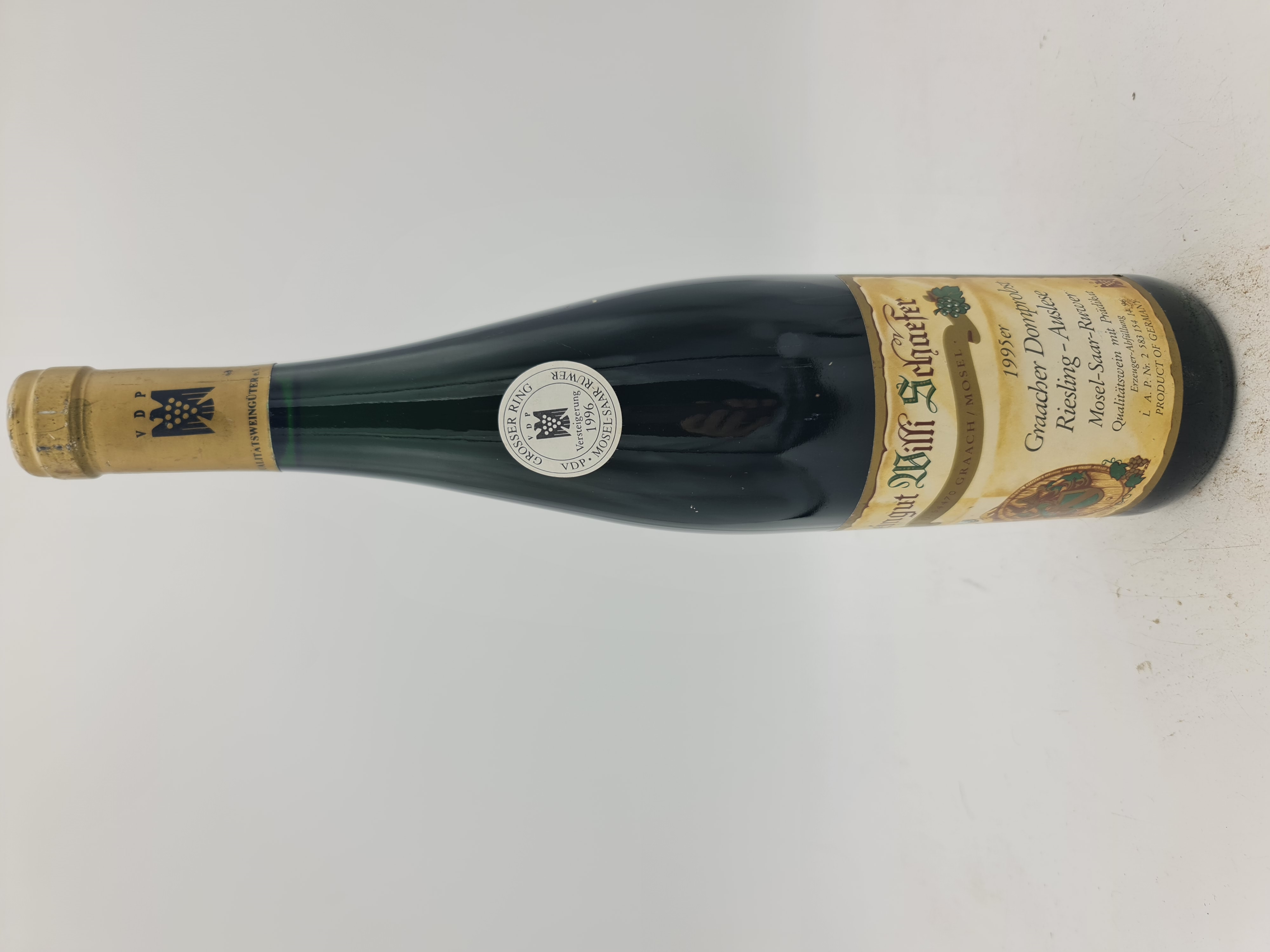 Willi Schäfer - Graacher Domprobst Riesling Auslese Goldkapsel Versteigerungswein 1995