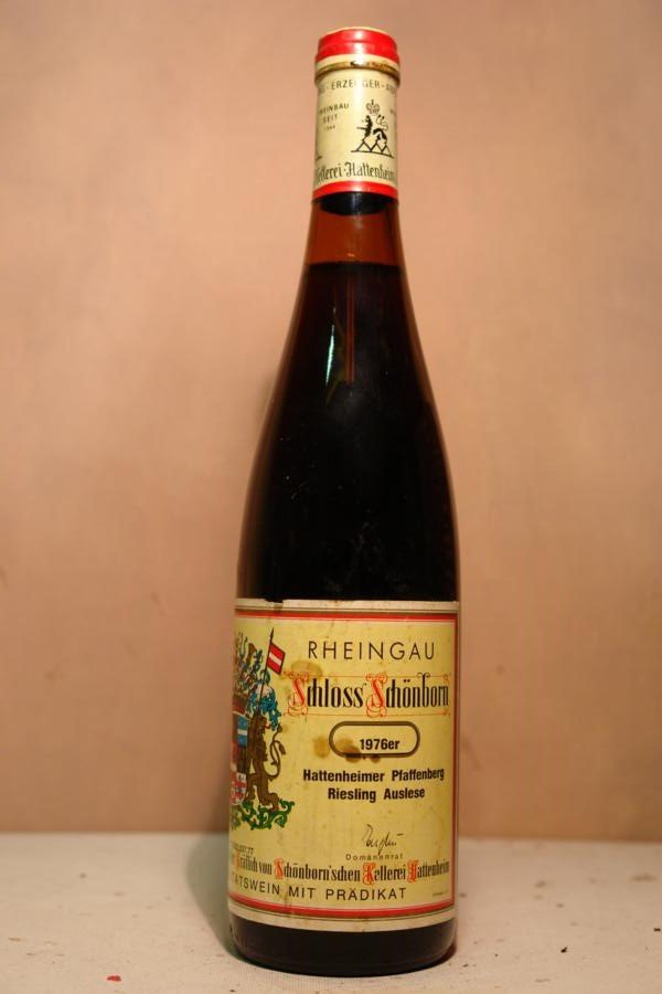 Schloss Schönborn - Hattenheimer Pfaffenberg Riesling Auslese 1976
