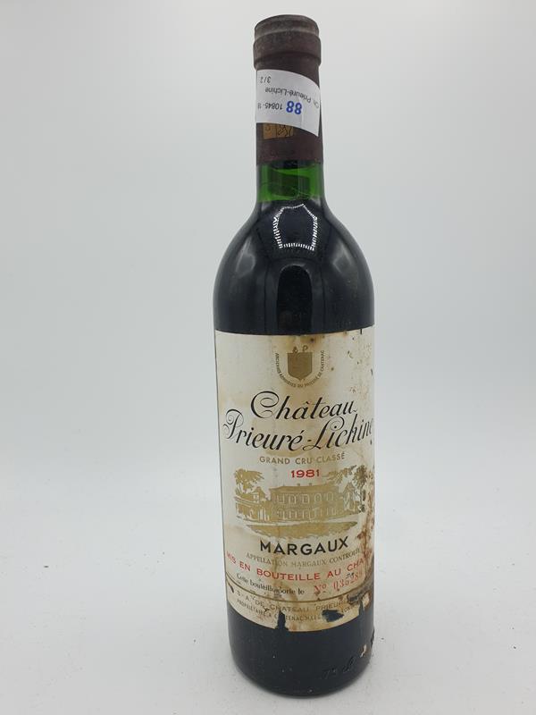 Château Prieure-Lichine Margaux 1981