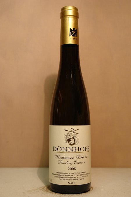 Hermann Dönnhoff - Oberhäuser Brücke Riesling Eiswein Goldkapsel 2008 375ml