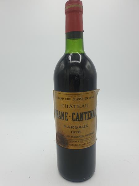 Château Brane Cantenac Margaux Grand Cru Classé 1978