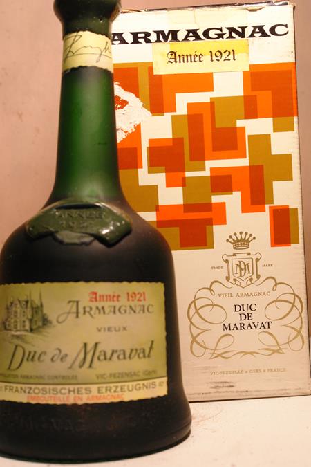Duc de Maravat - Armagnac Année 1921