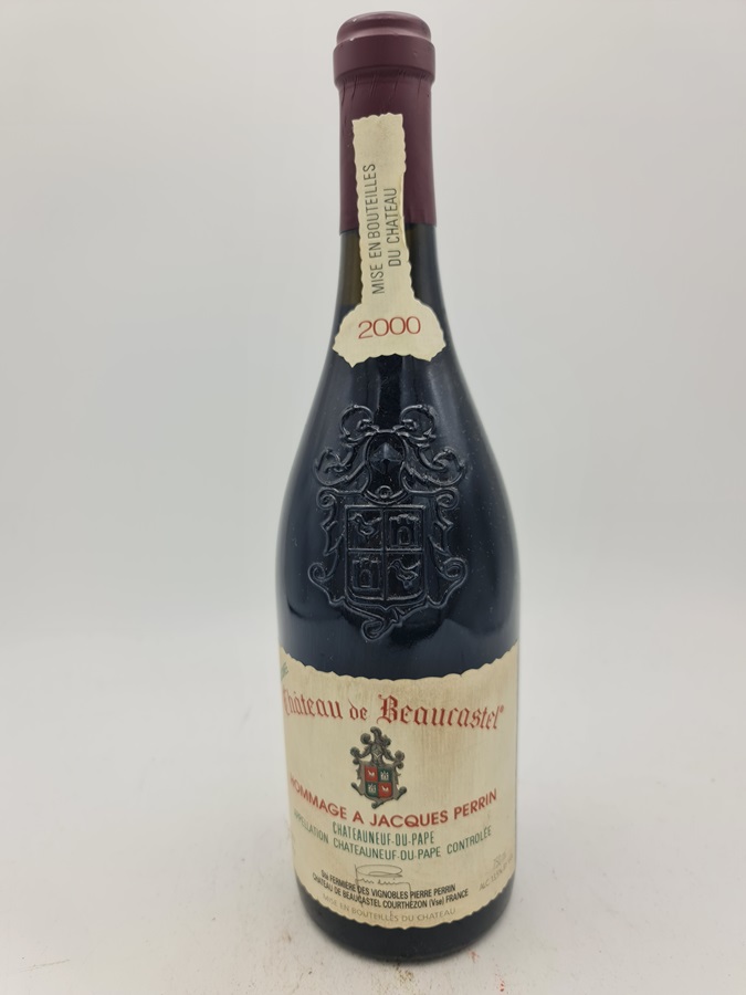 Château de Beaucastel - Chateauneuf-du-Pape Cuvée Hommage a Jacques Perrin 2000