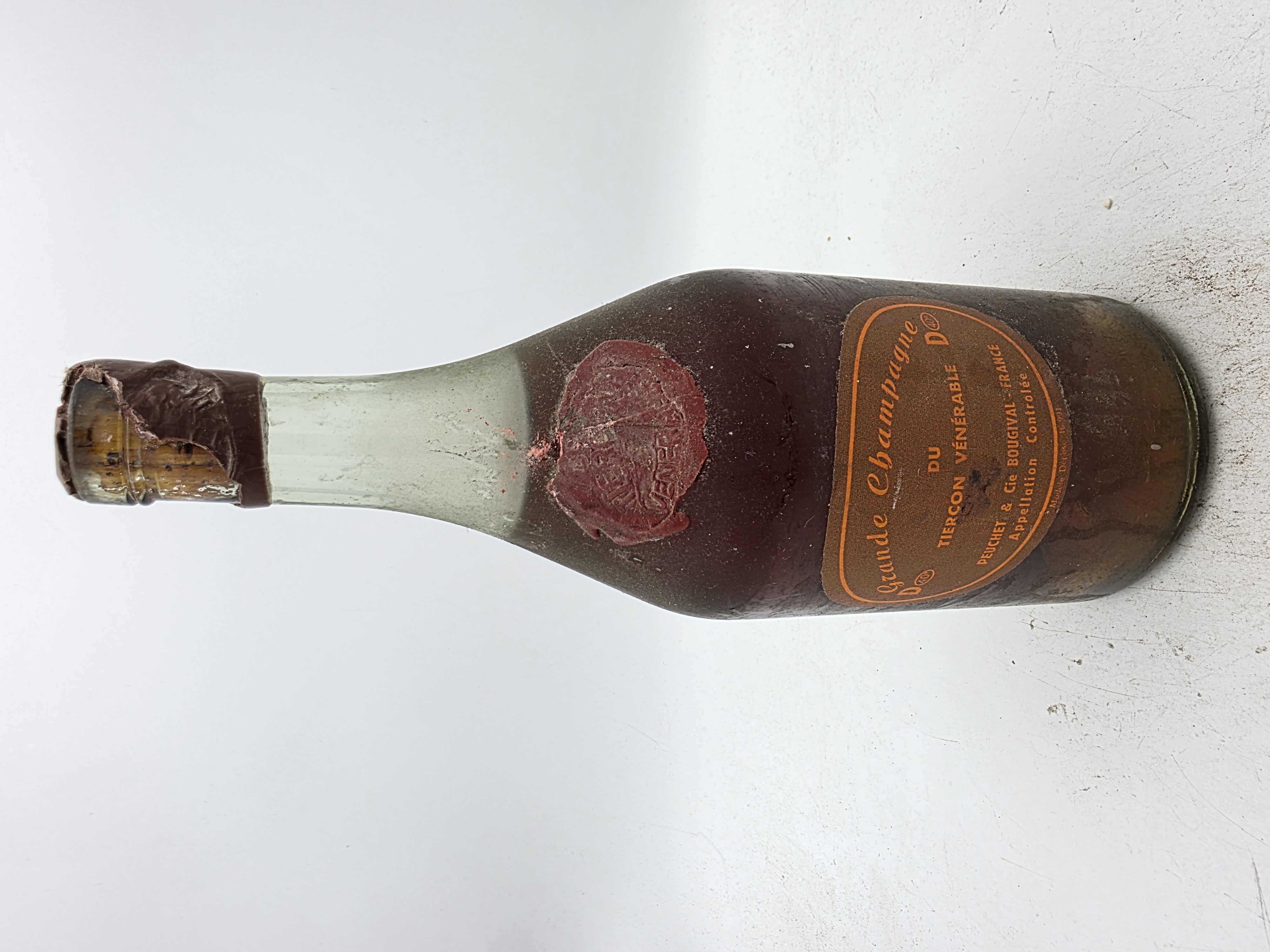 Peuchet Grande Champagne Du Tiercon Venerable ‘an old release from the 1960s’