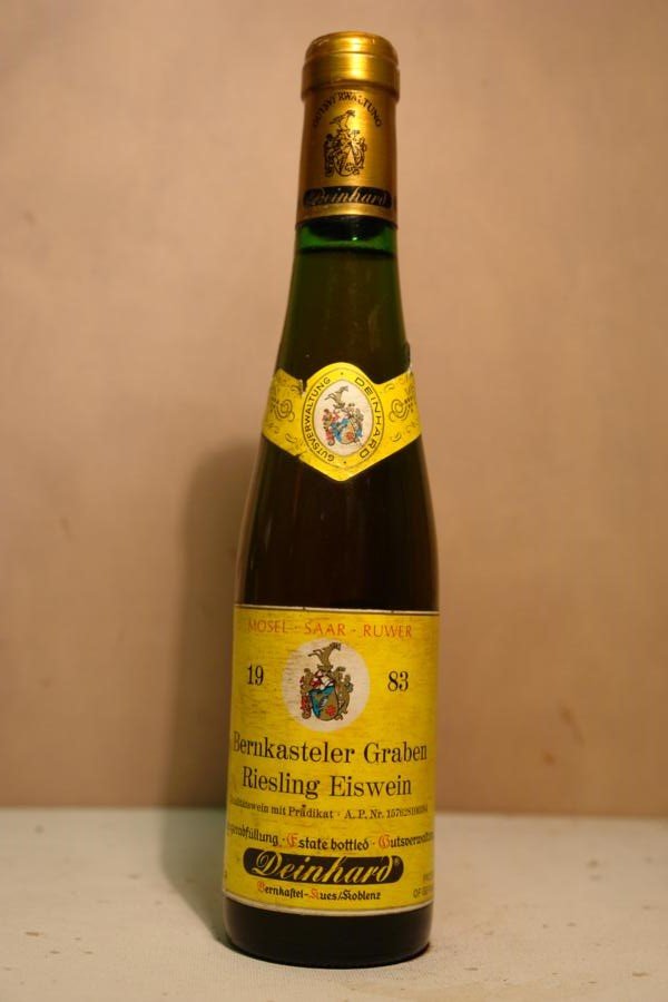 Gutsverwaltung Deinhard - Bernkasteler Graben Riesling Eiswein 1983 375ml
