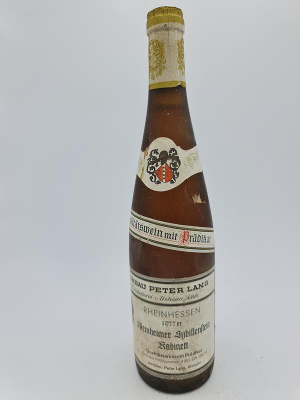 Peter Lang - Weinheimer Sybillenstein kabinett 1977