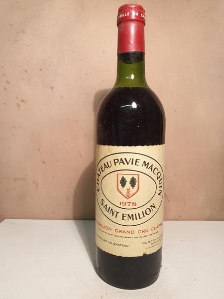 Château Pavie Macquin Saint-Emilion Grand Cru Classe 1978