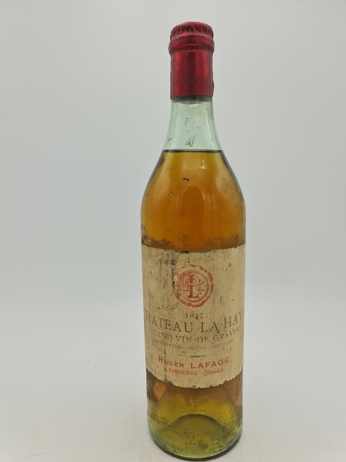 Château La Haye Grand Vin de Graves blanc 1947