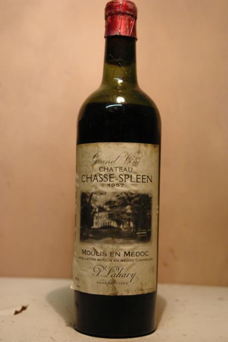 Château Chasse Spleen 1957