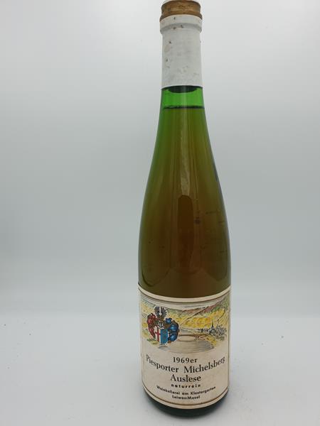 Weinkellerei am Klostergarten - Piesporter Michelsberg Auslese naturrein 1969
