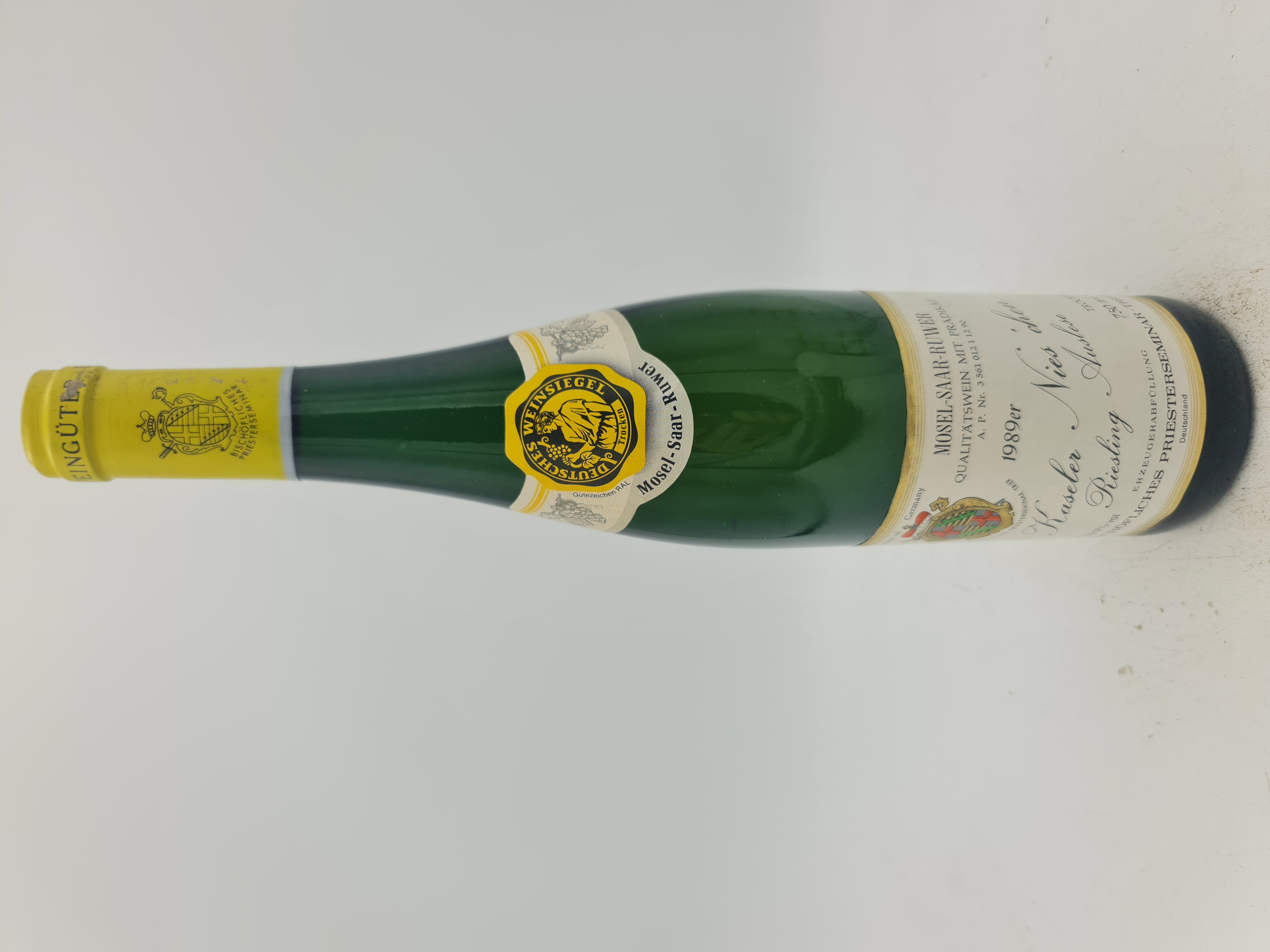 Bischöfliches Priesterseminar - Kaseler Nies´chen Riesling Auslese trocken dry 1989