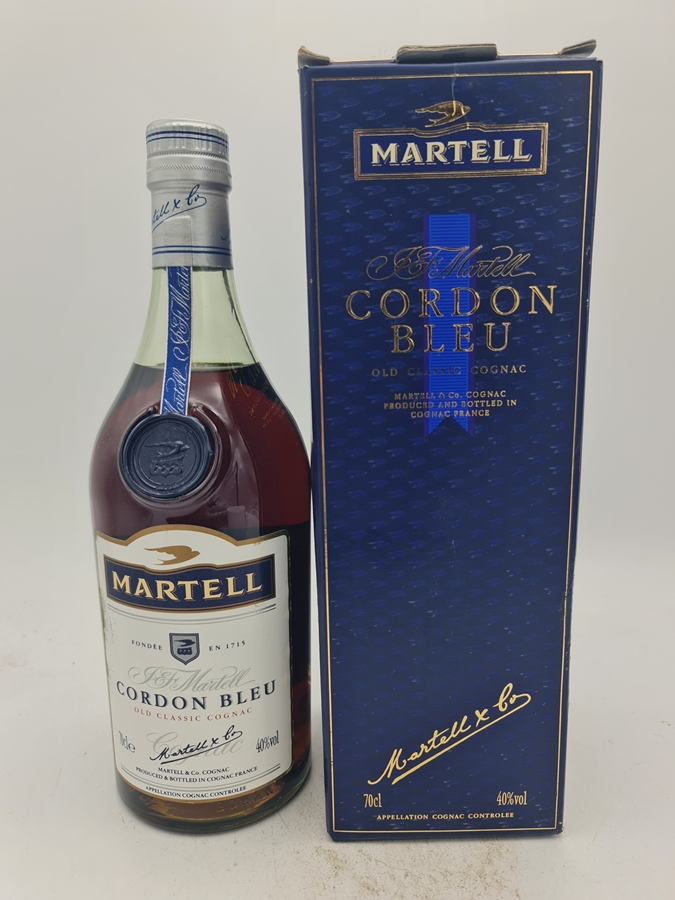 Martell Cordon Bleu Old Classic Cognac NV 40% vol. 700ml with OC ' old release from the 1990´s'
