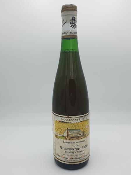 Fritz Haag  - Brauneberger Juffer Riesling Auslese 1976