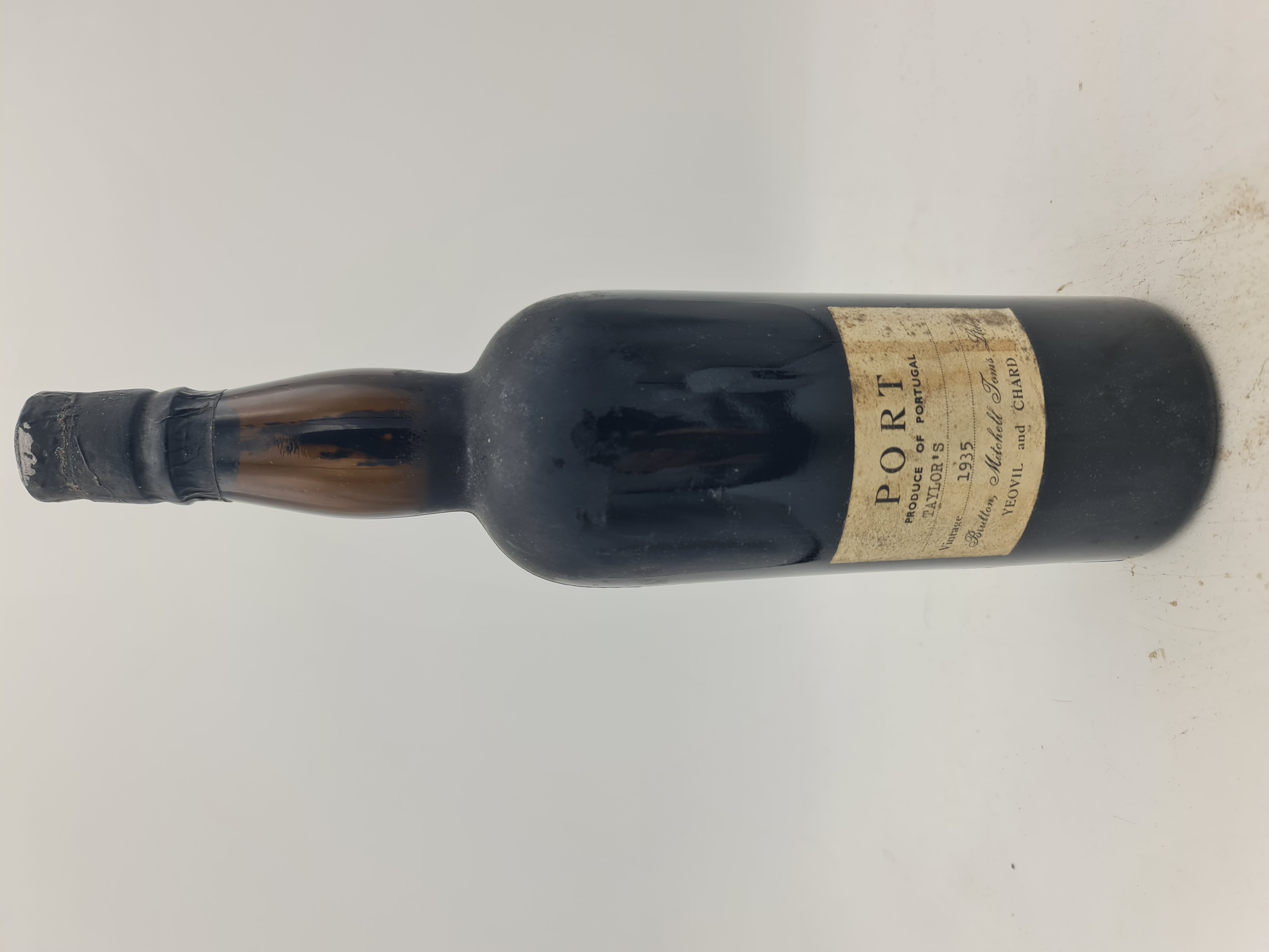 Taylor Vintage Port 1935 'Brutton, Mitchell Toms Ltd Yeovil and Chard