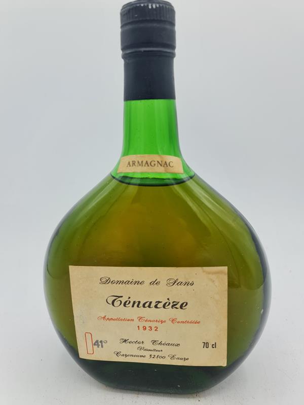 Domaine de Lans Ténazeze - Armagnac vintage 1932 41% alc. by vol. 70cl