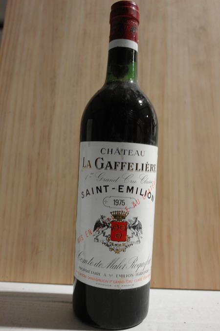 Château La Gaffeliere Saint-Emilion 1975