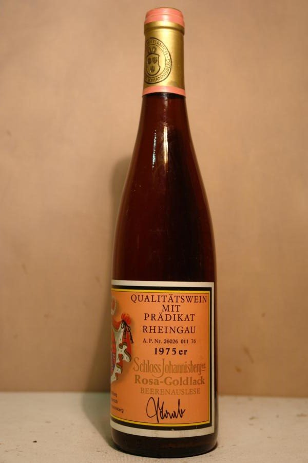 Schloss Johannisberg - Riesling Rosa-Goldlack Beerenauslese 1975