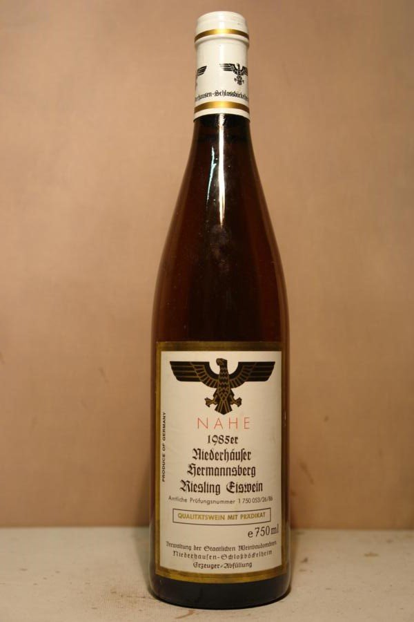 Staatliche Weinbaudomäne Niederhausen Schlossböckelheim - Niederhäuser Hermannsberg Riesling Eiswein 1985