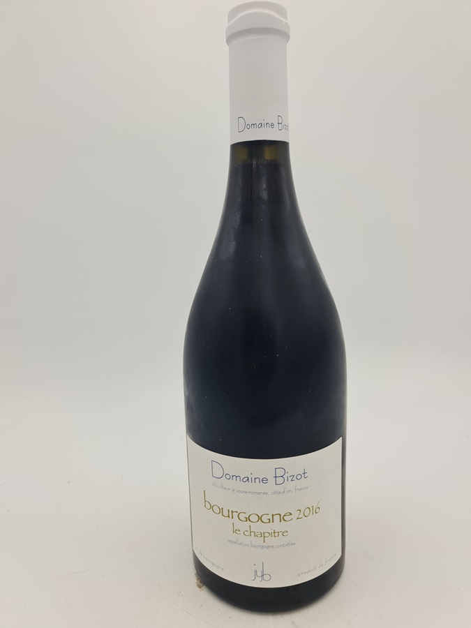 Domaine Bizot - Bourgogne Le Chapitre Rouge 2016