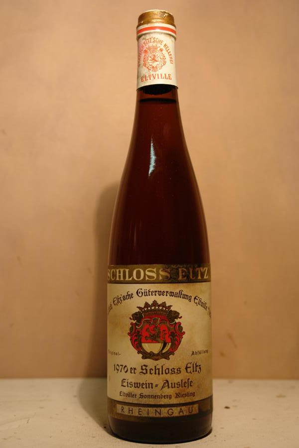 Schloss Eltz - Eltviller Sonnenberg Riesling Eiswein-Auslese 1970