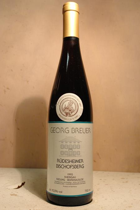 Georg Breuer - Rüdesheimer Bischofsberg Riesling Beerenauslese Versteigerungswein 1995