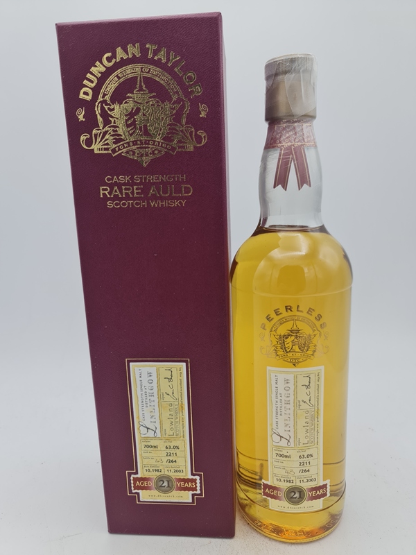 Linlithgow St. Magdalene 1982 21 Years Old bottled 2003 Single Lowland Scotch Whisky Duncan Taylor Peerless Cask 2211 63,0% 700ml 264 bot.