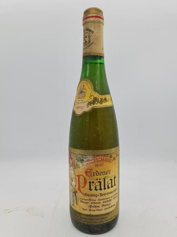 Elisabeth Christoffel-Berres (Geschw. Berres) - Erdener Prälat Riesling Beerenauslese Goldkapsel 1971
