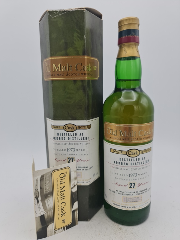 Ardbeg 1973 27 Years Old bottled 2001 Islay Single Malt Scotch Whisky Douglas Laing Old Malt Cask 50,0% alc by vol 700ml