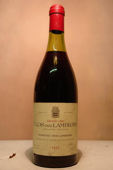 Domaine des Lambrays - Clos des Lambrays 'Grand Cru' 1937