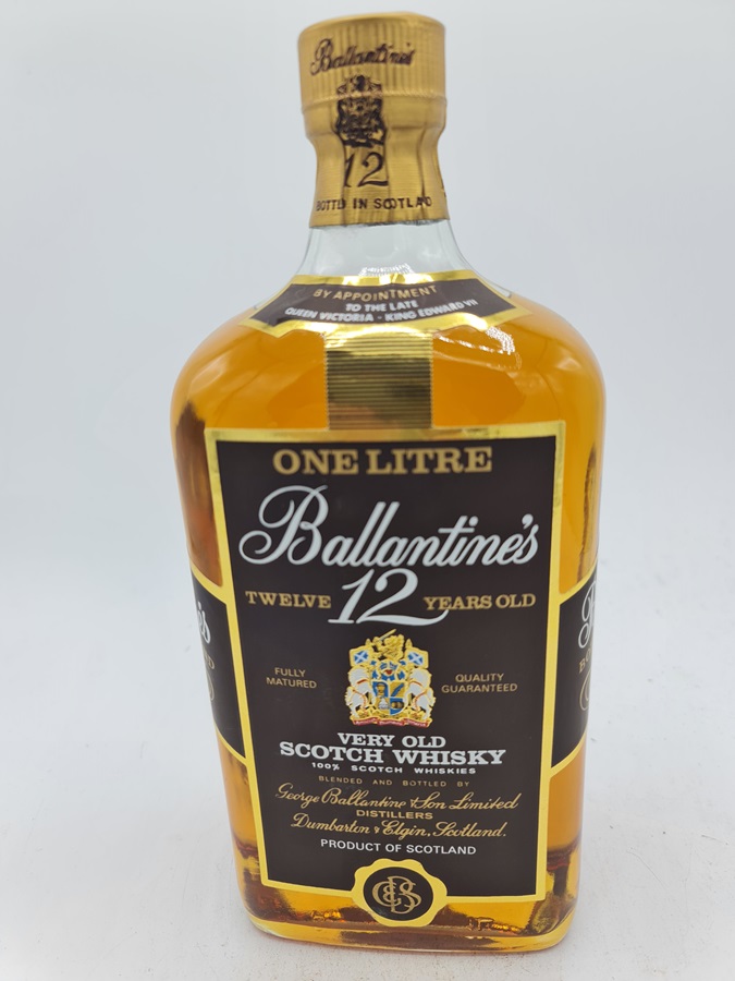 Ballantine´s 12 Years Old Blended Scotch Whisky 43% alc by vol 70cl 'Release from the 1970´s' NV